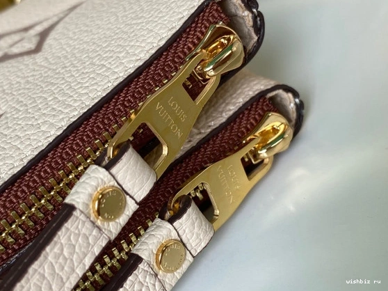 WIS DOUBLE ZIP VUITTON LOUIS POCHETTE 0107